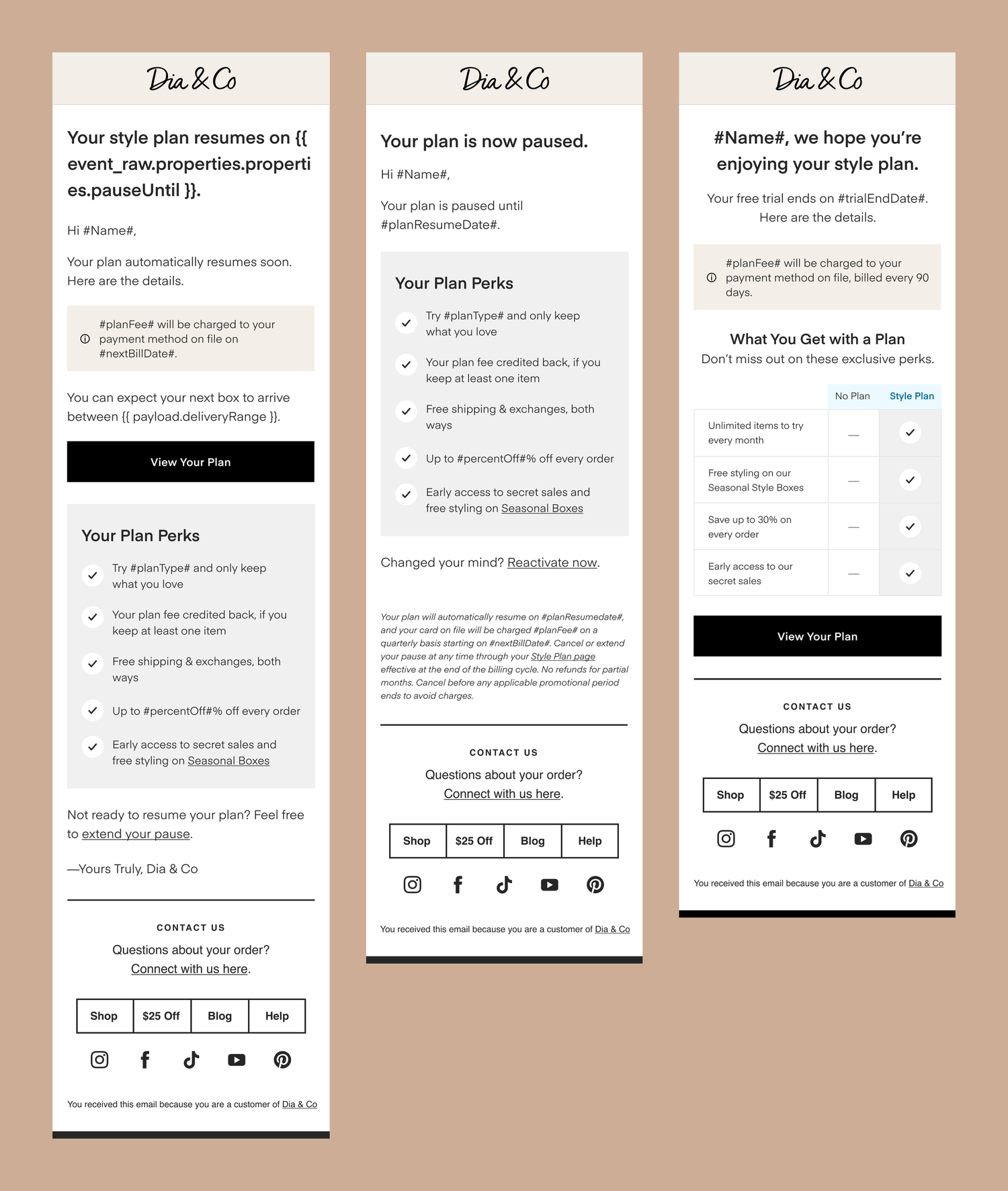 Transactional emails